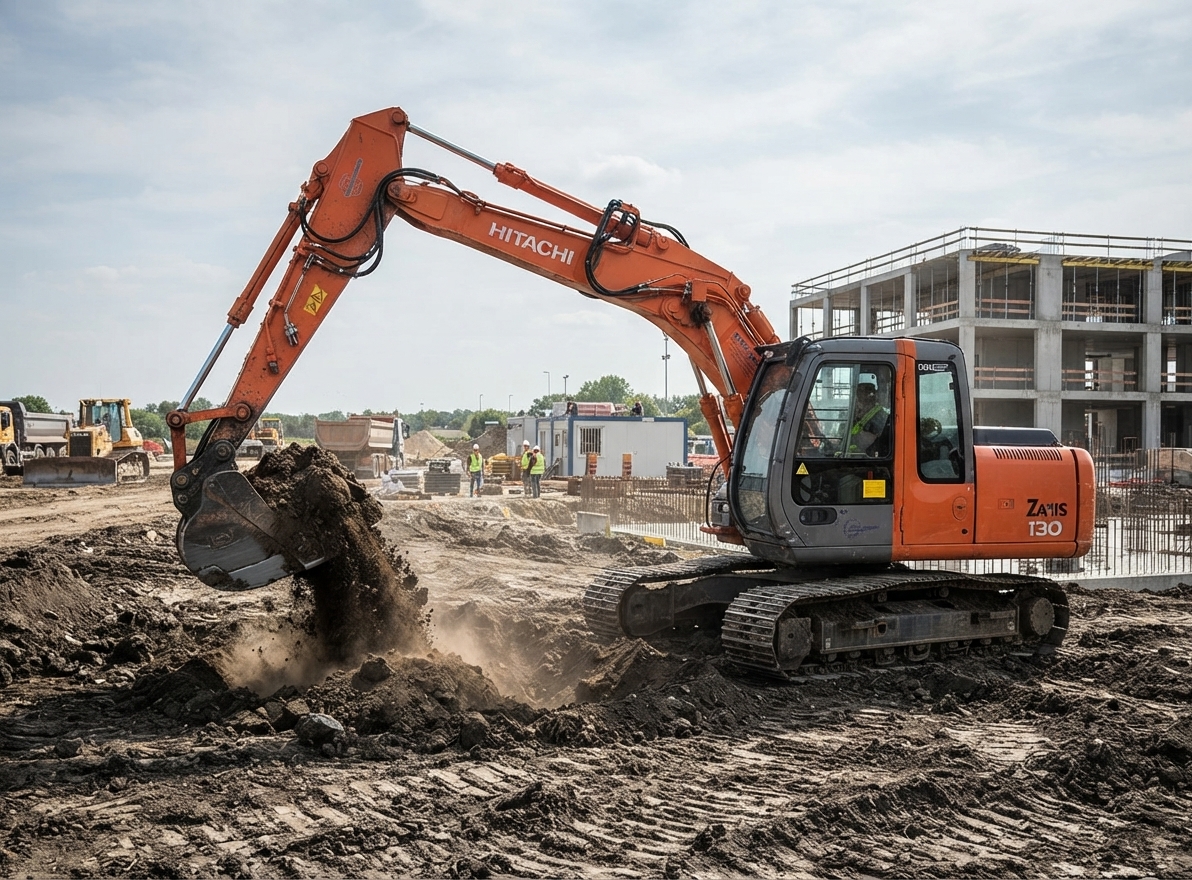 Escavatore EX 130ql hitachi_1