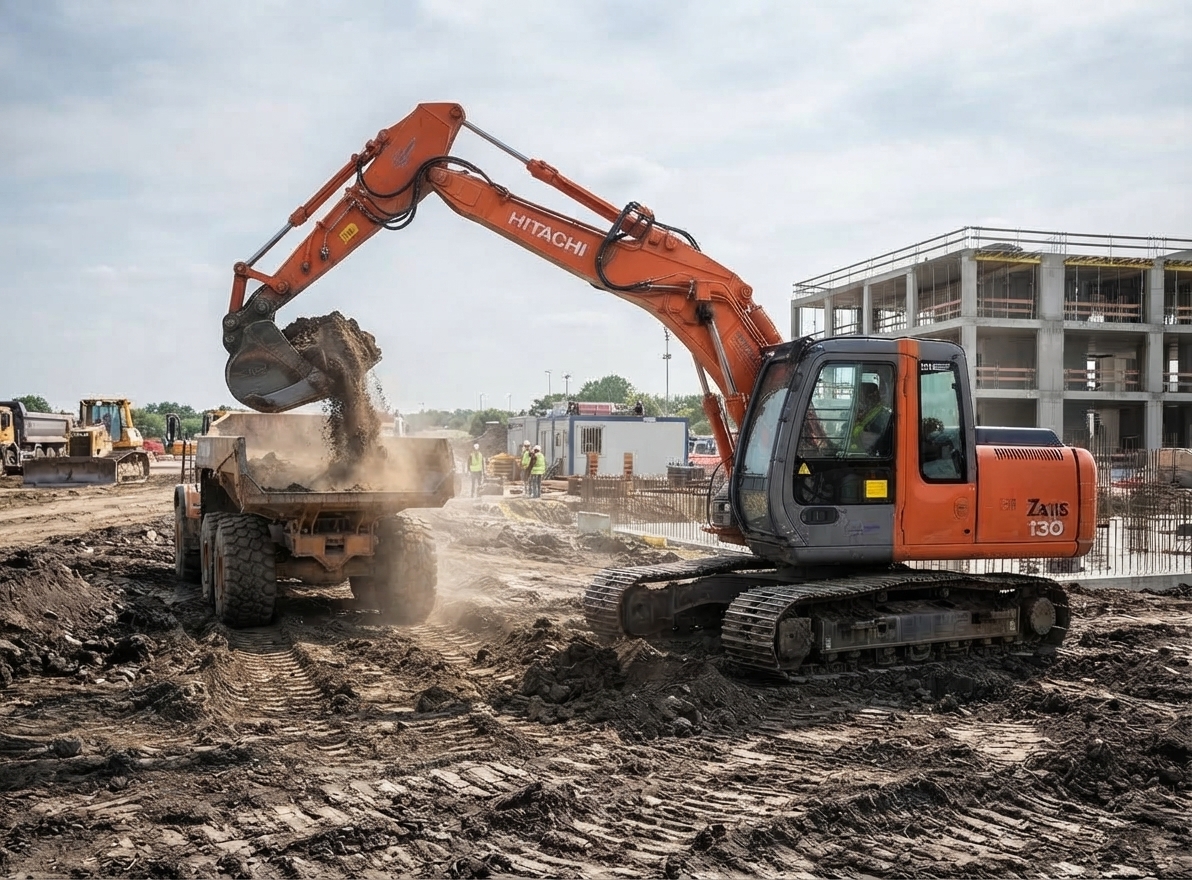 Escavatore EX 130ql hitachi_2